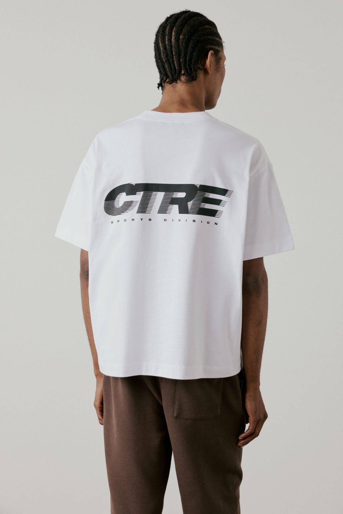 RETRO SPORT CTRE GRAPHIC T-SHIRT - WHITE