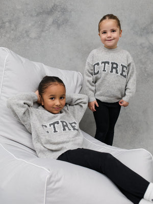 JNR EMBLEM SOFT TOUCH LEGGINGS - BLACK