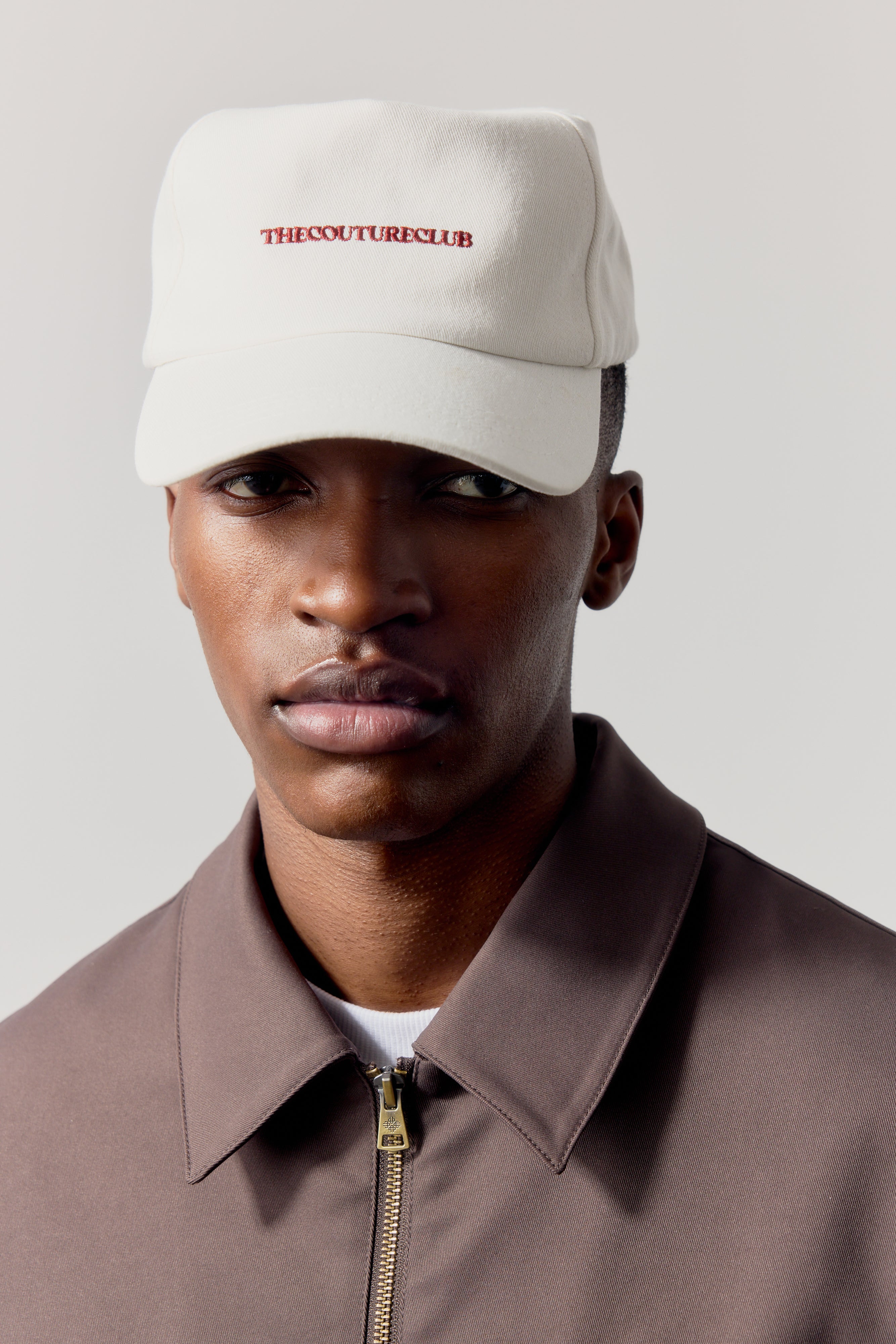 WASHED COPYRIGHT CAP - OFF WHITE