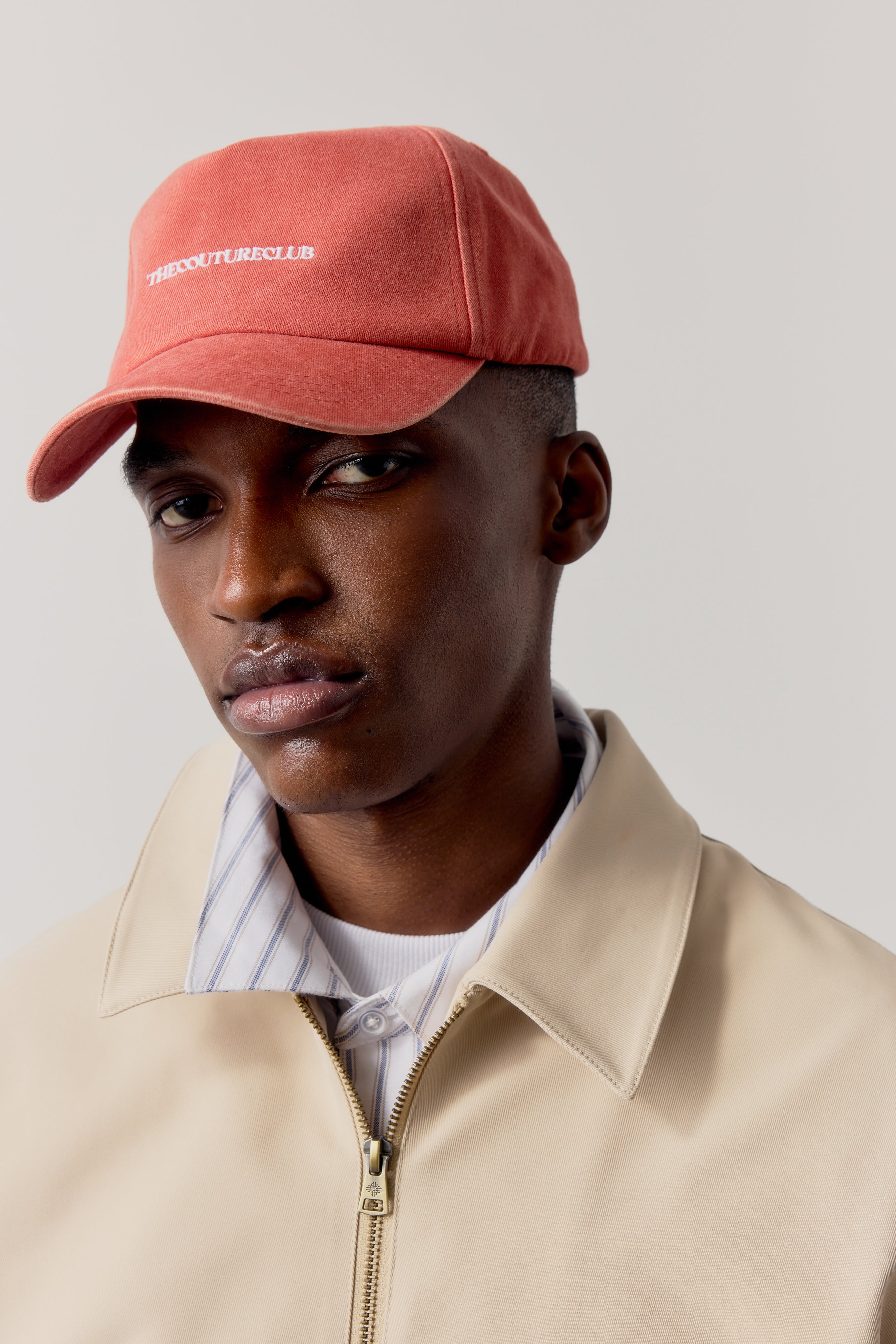 WASHED COPYRIGHT CAP - RED