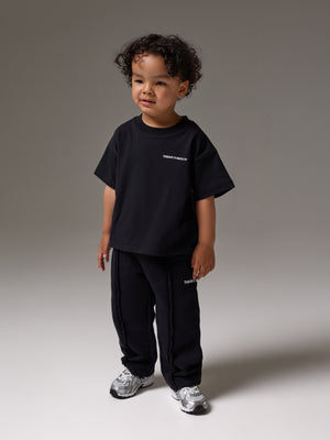 KIDS COPYRIGHT JOGGERS - BLACK