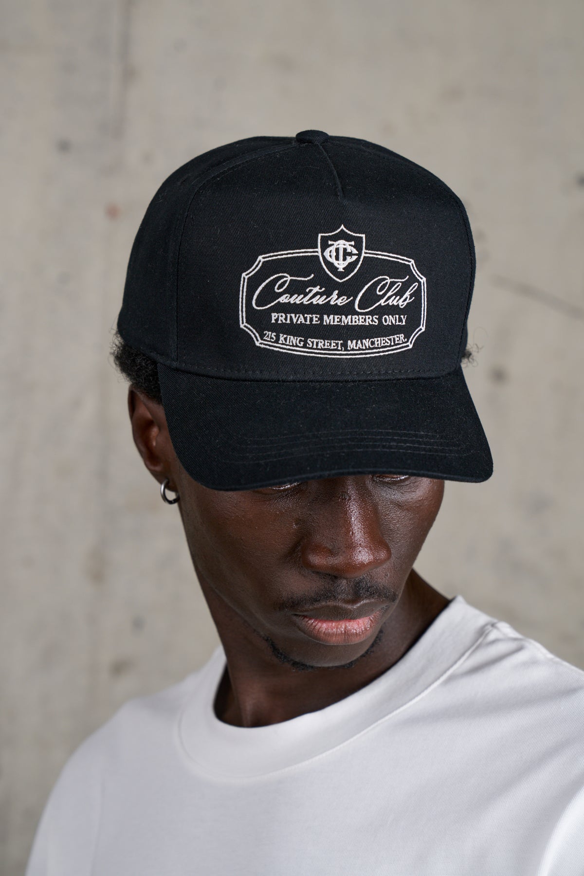 PRIVATE MEMBERS CLUB CAP - BLACK