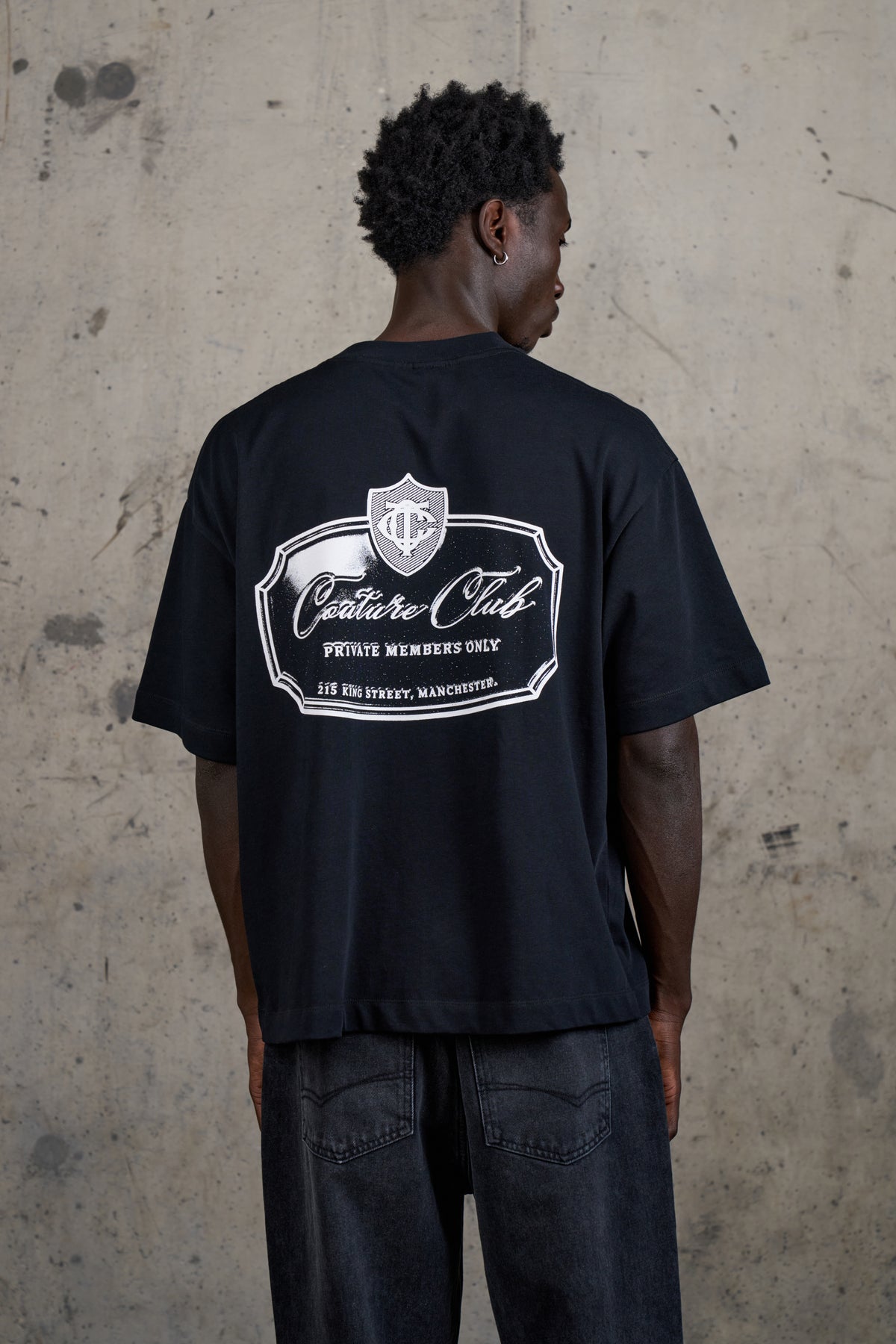 PRIVATE MEMBERS CLUB T-SHIRT - BLACK