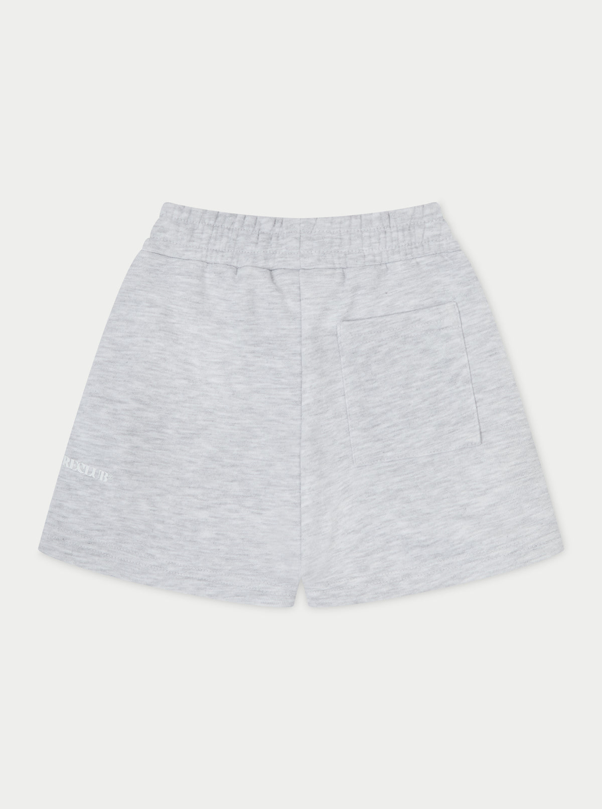 KIDS RAW SEAM SHORTS - GREY MARL