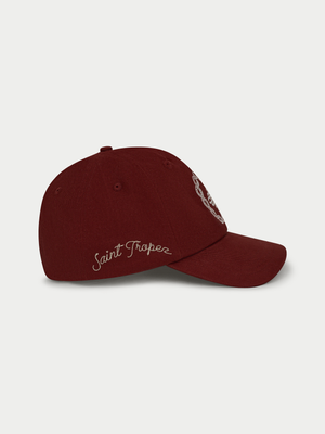 ST TROPEZ CAP - BURGUNDY