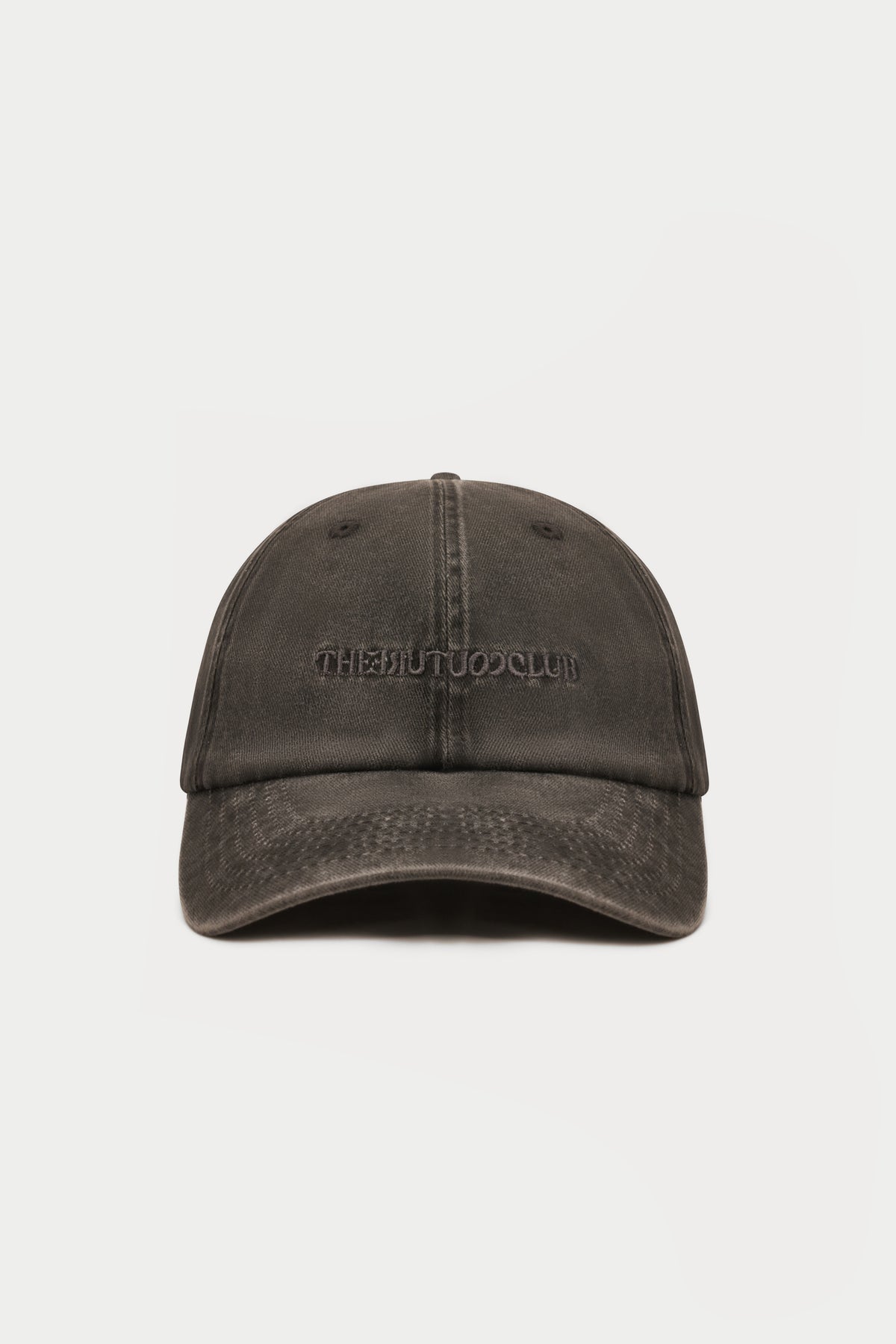 WASHED REVERSE COPYRIGHT CAP - WASHED BLACK