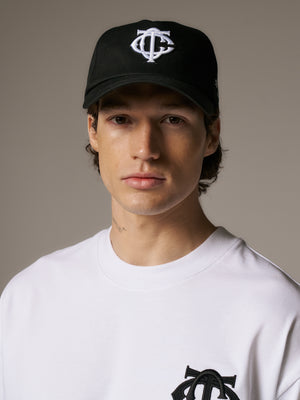 MONOGRAM CAP - BLACK