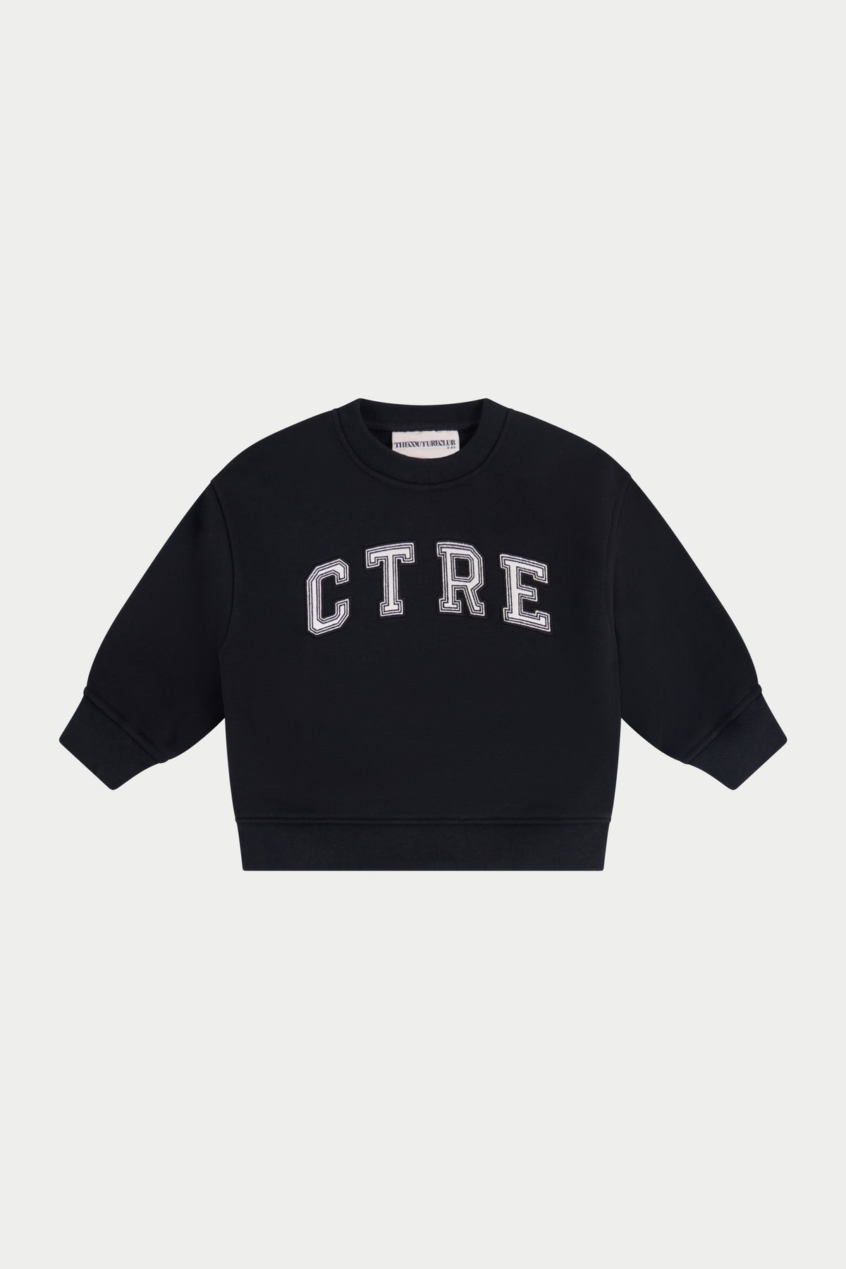 JUNIOR CTRE SWEATSHIRT - BLACK