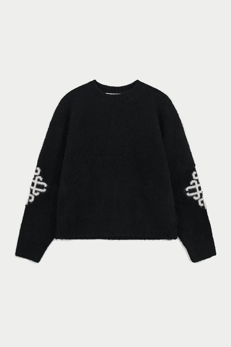 【archive】90s sullen Black Lamb Knit archive】90s Sullen black Lamb Knit - メルカリ
