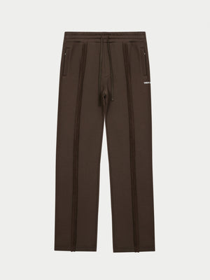 COPYRIGHT STRAIGHT LEG JOGGERS - BROWN