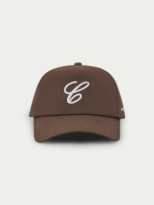C SCRIPT CAP - BROWN