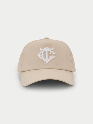 MONOGRAM CAP - BEIGE