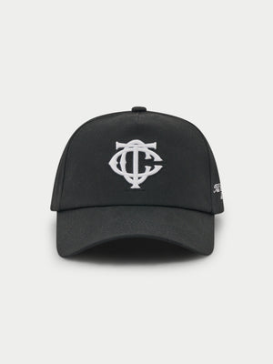 MONOGRAM CAP - BLACK