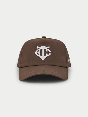 MONOGRAM CAP - BROWN