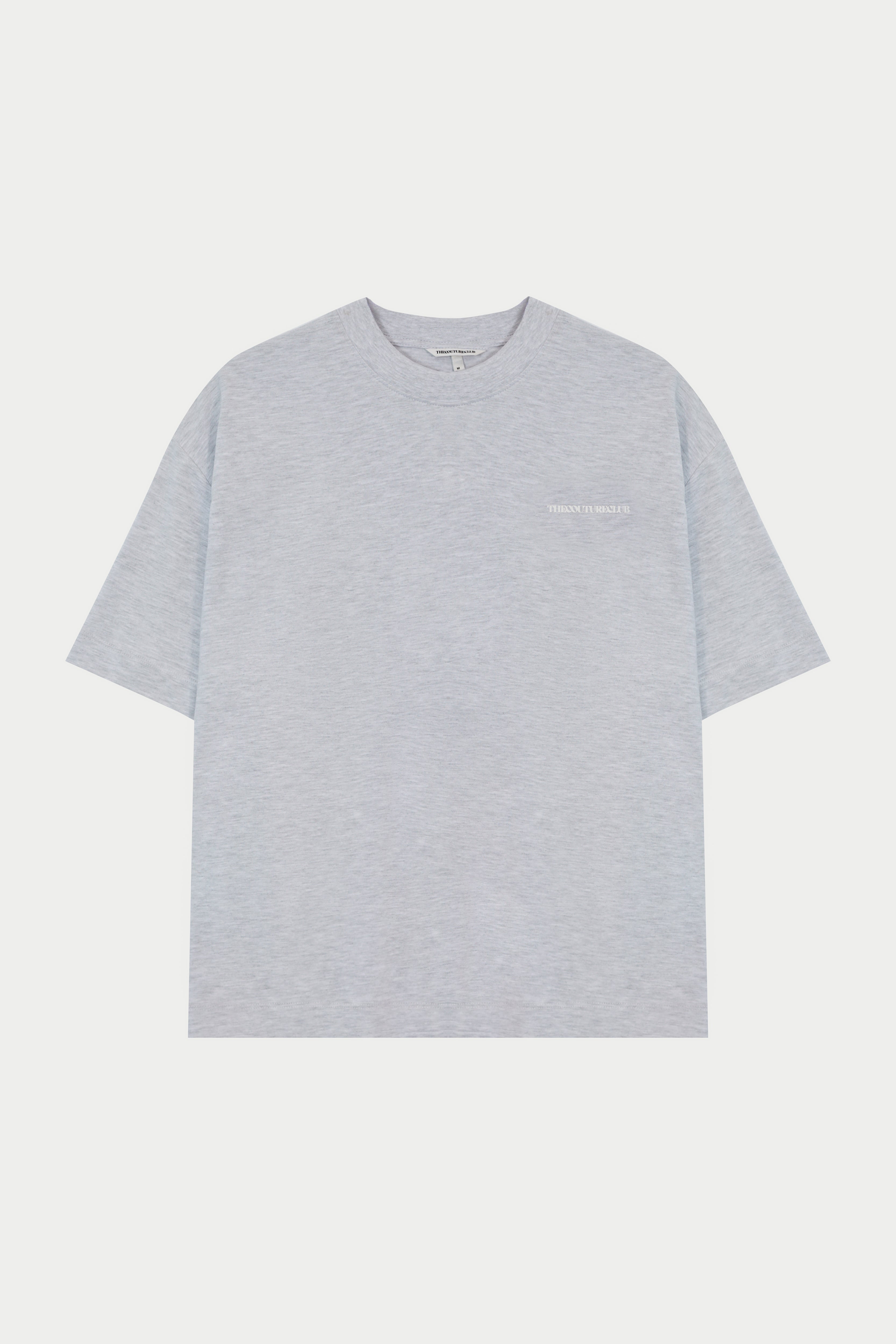 COPYRIGHT GRAPHIC PRINT T-SHIRT - GREY MARL