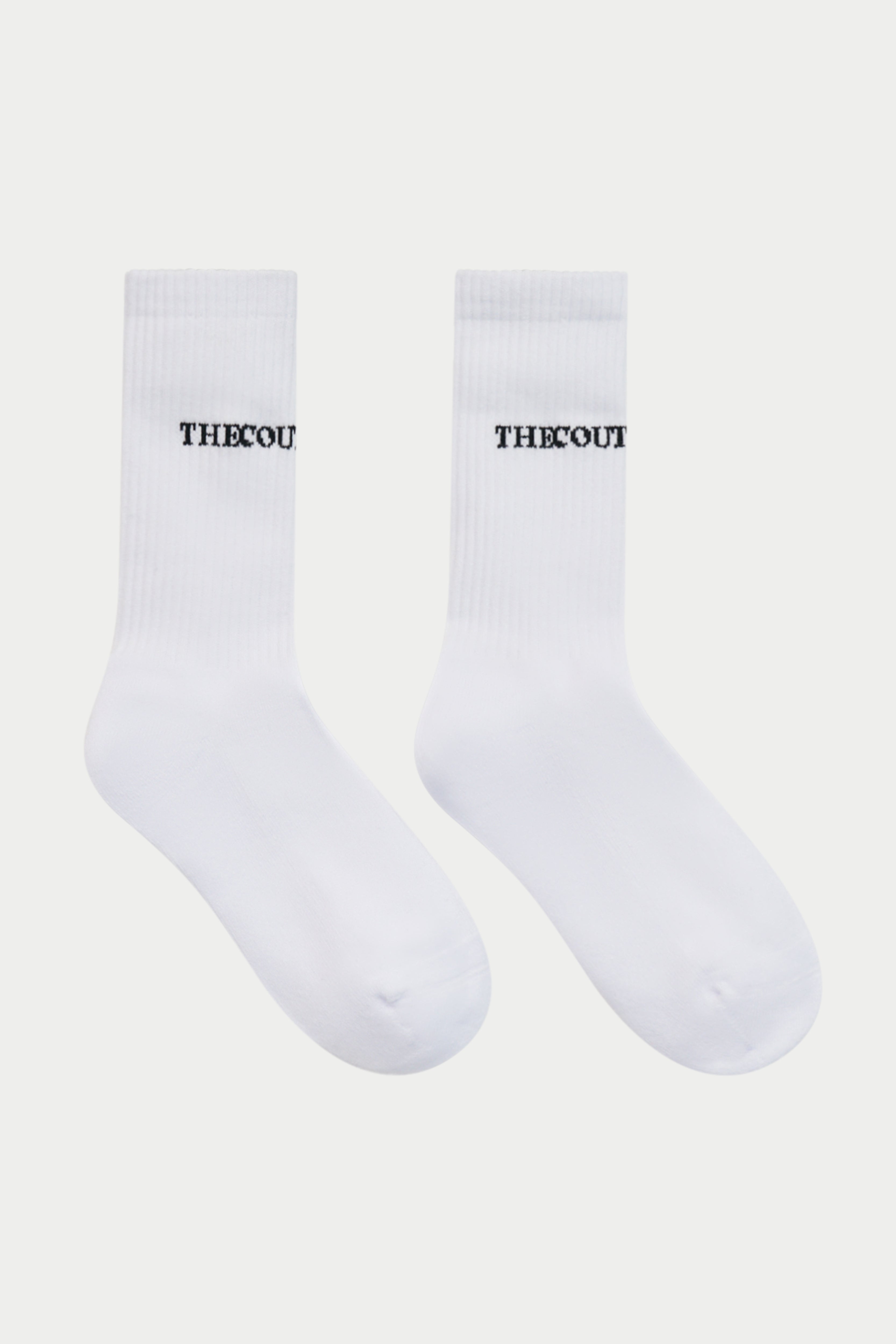 CENTRAL COPYRIGHT SOCKS - WHITE