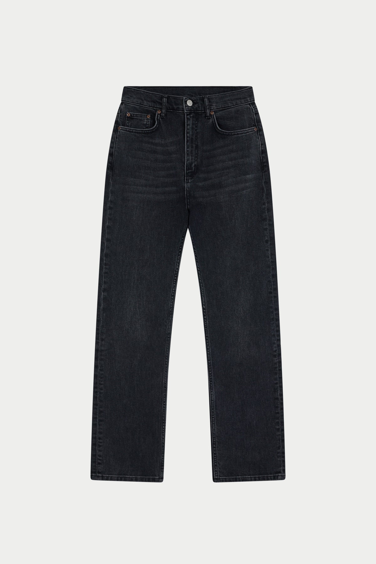 CIGARETTE JEANS - WASHED BLACK