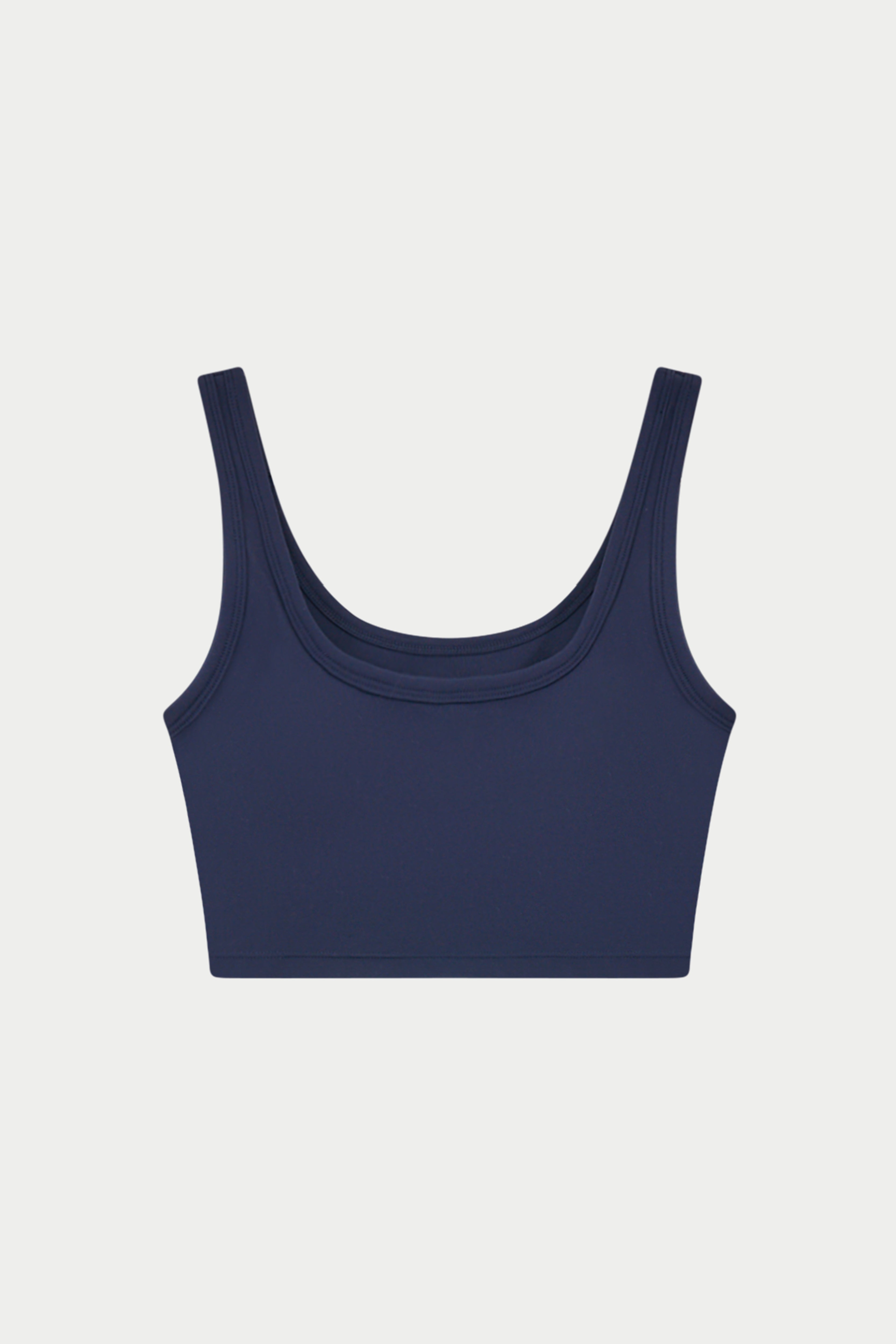 SCULPTING STRETCH EMBLEM SPORTS BRA - DARK NAVY