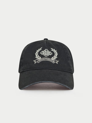 EMBROIDERY CREST CAP - NAVY