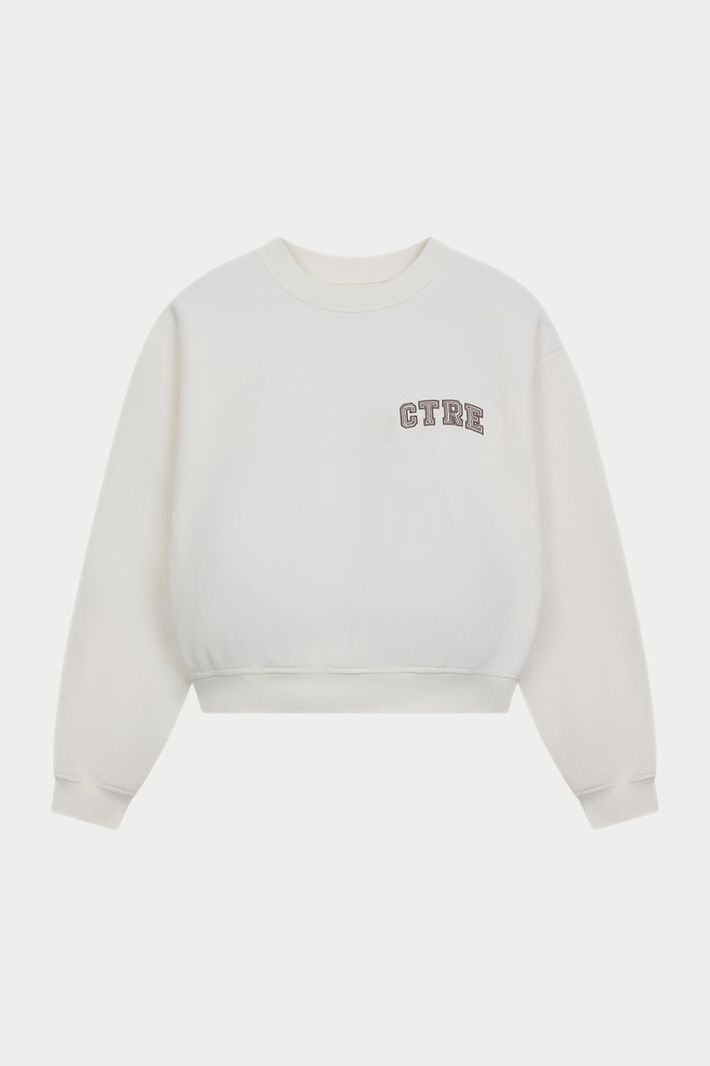 CTRE SWEATSHIRT - OFF WHITE