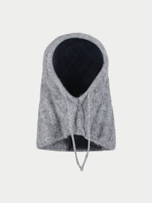 KNITTED SNOOD - GREY