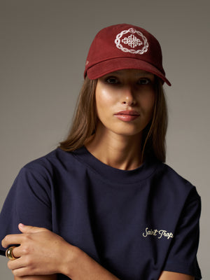 ST TROPEZ CAP - BURGUNDY