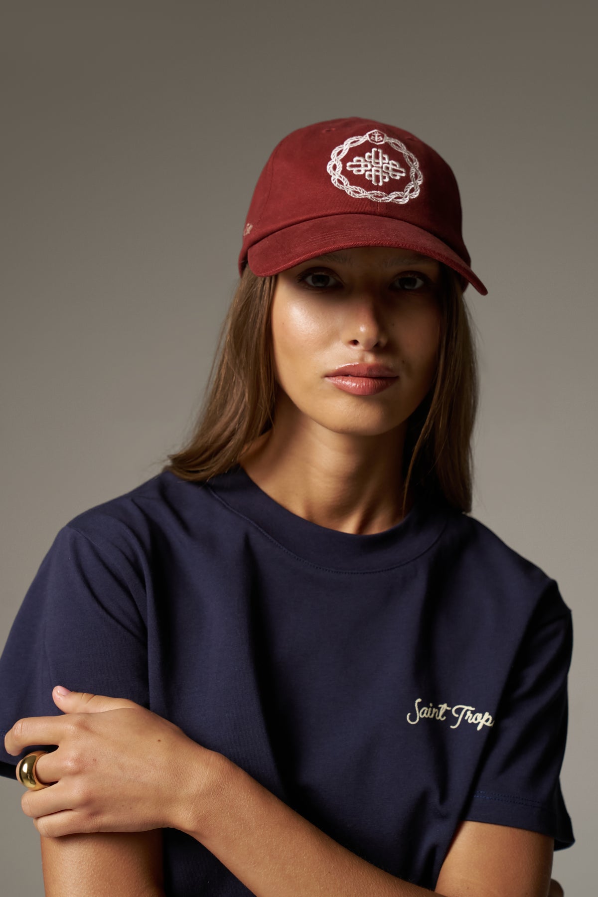 ST TROPEZ CAP - BURGUNDY