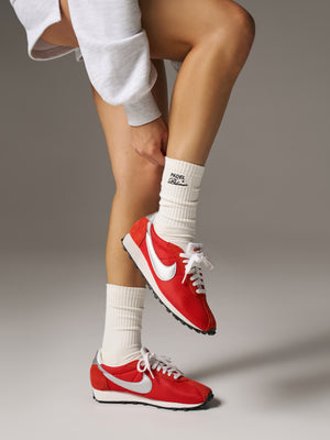 PADEL & PALOMAS SPORTS SOCKS - OFF WHITE