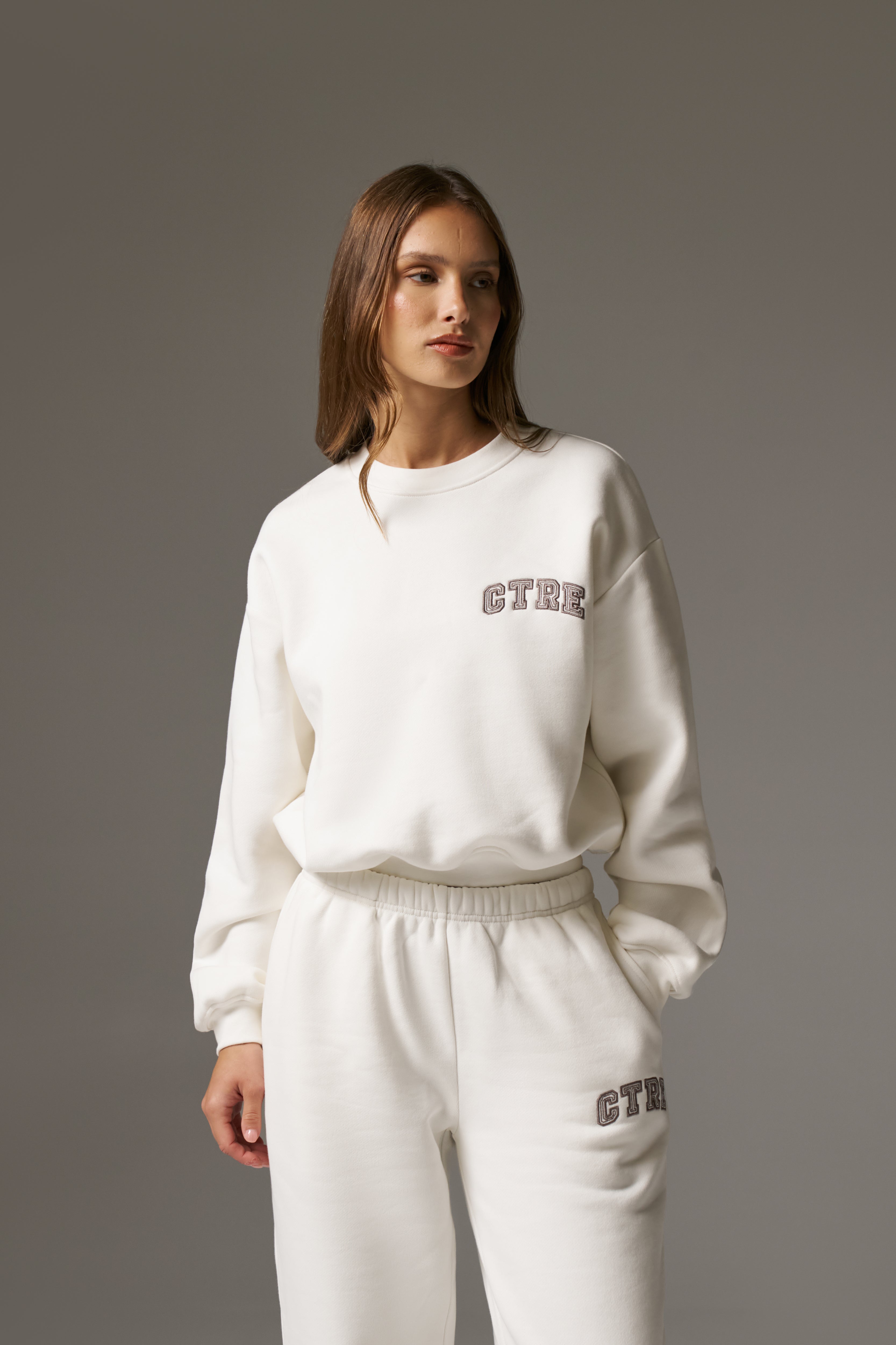 CTRE SWEATSHIRT - OFF WHITE