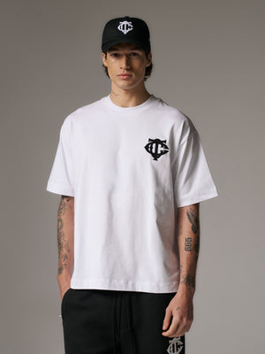 MONOGRAM T-SHIRT - WHITE