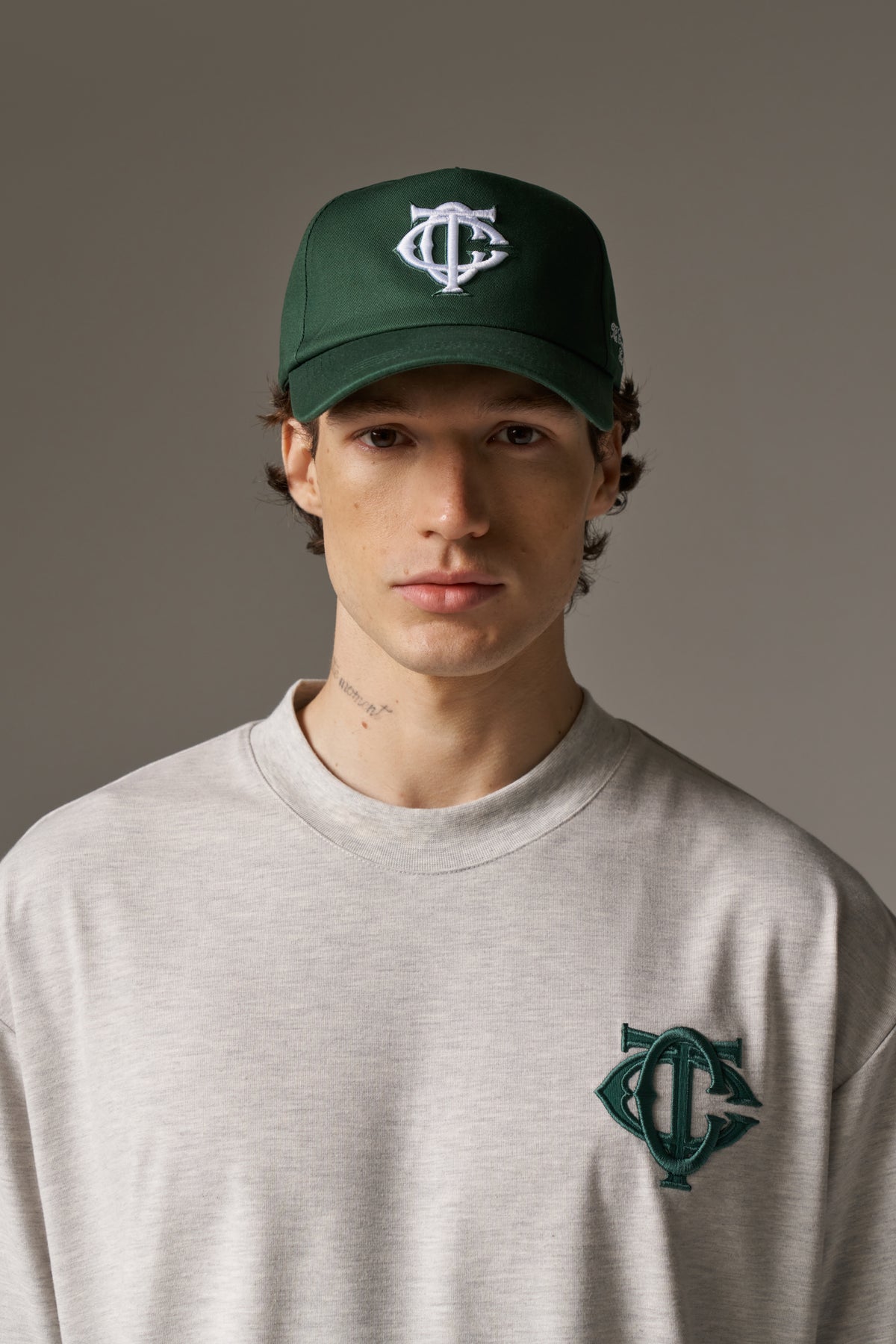 MONOGRAM CAP - GREEN
