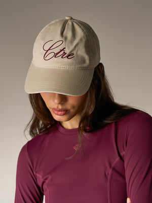 CTRE SCRIPT CAP - BEIGE