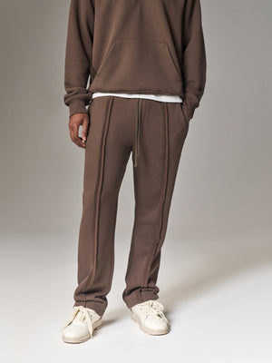 COPYRIGHT STRAIGHT LEG JOGGERS - BROWN