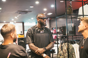 LOCKDOWN: Deontay Wilder Arrives At Our Trafford Centre Store