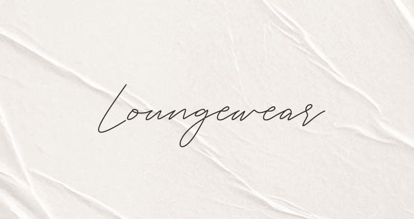 Just Dropped: S/S20 Loungewear