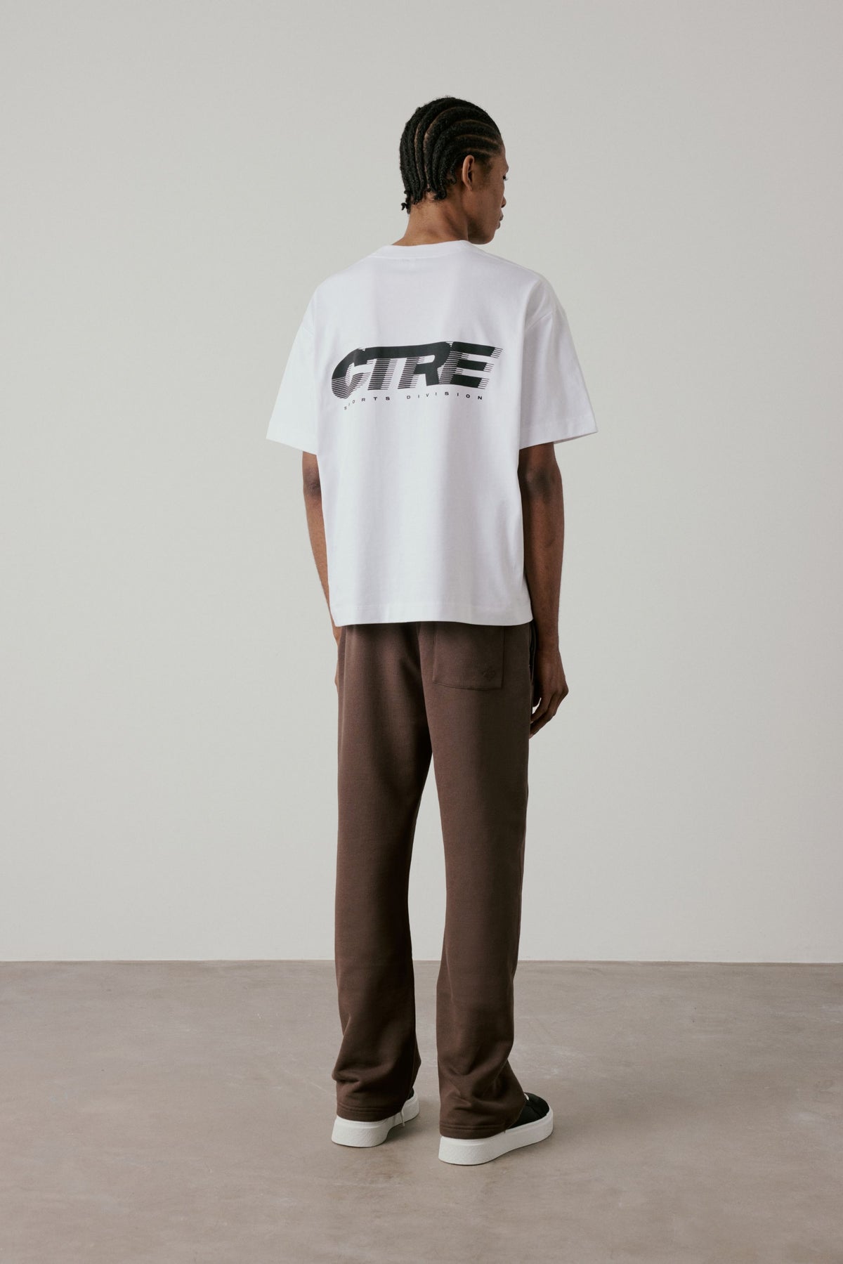 RETRO SPORT CTRE GRAPHIC T-SHIRT - WHITE