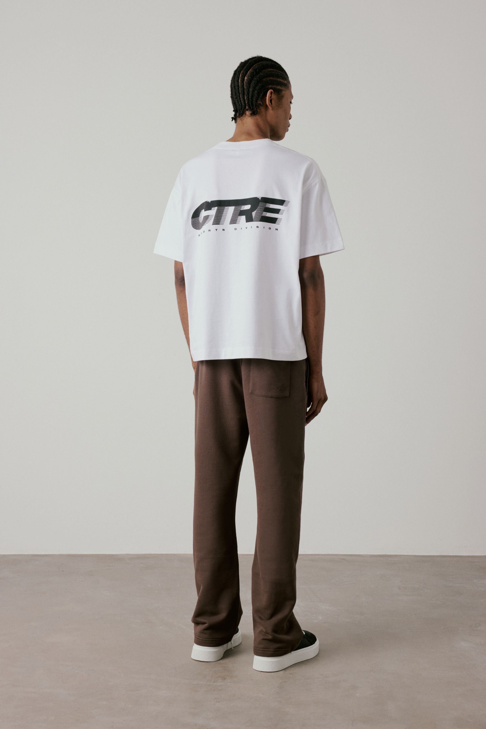 RETRO SPORT CTRE GRAPHIC T-SHIRT - OFF WHITE