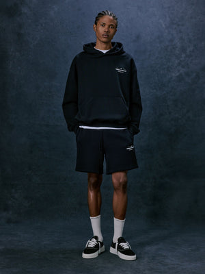 COPYRIGHT MULTI GRAPHIC SHORTS - BLACK