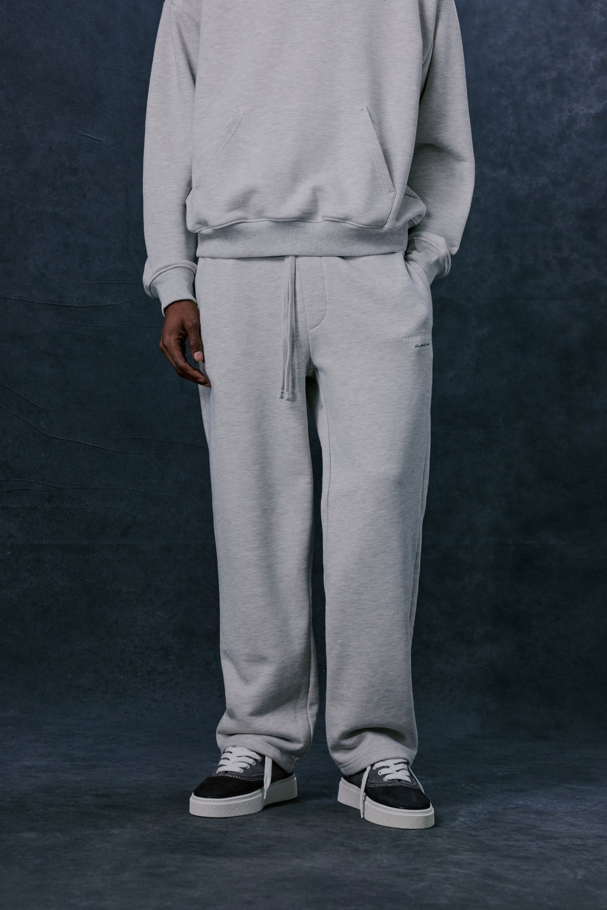COPYRIGHT MULTI GRAPHIC JOGGERS - GREY MARL
