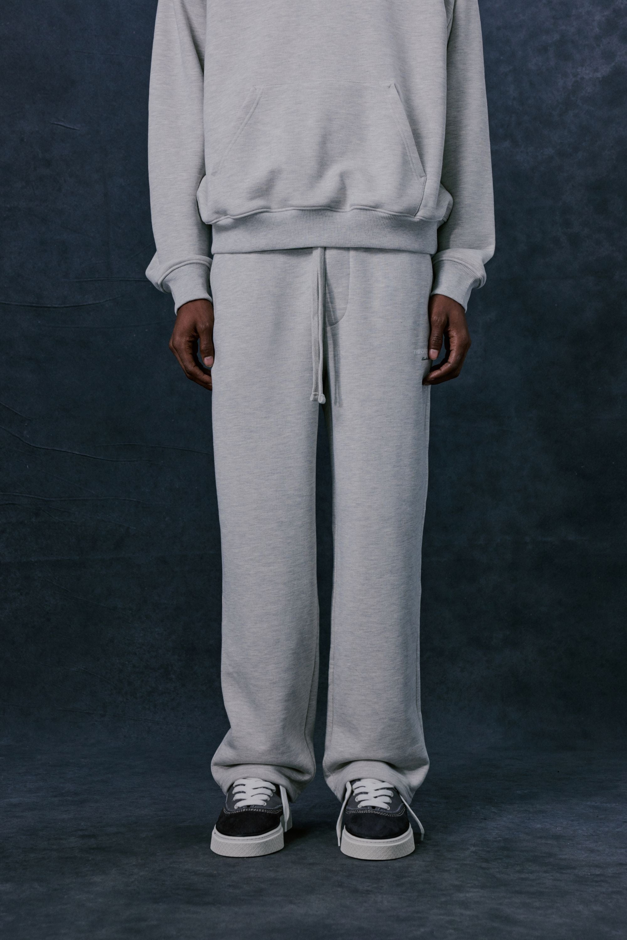 COPYRIGHT MULTI GRAPHIC JOGGERS - GREY MARL