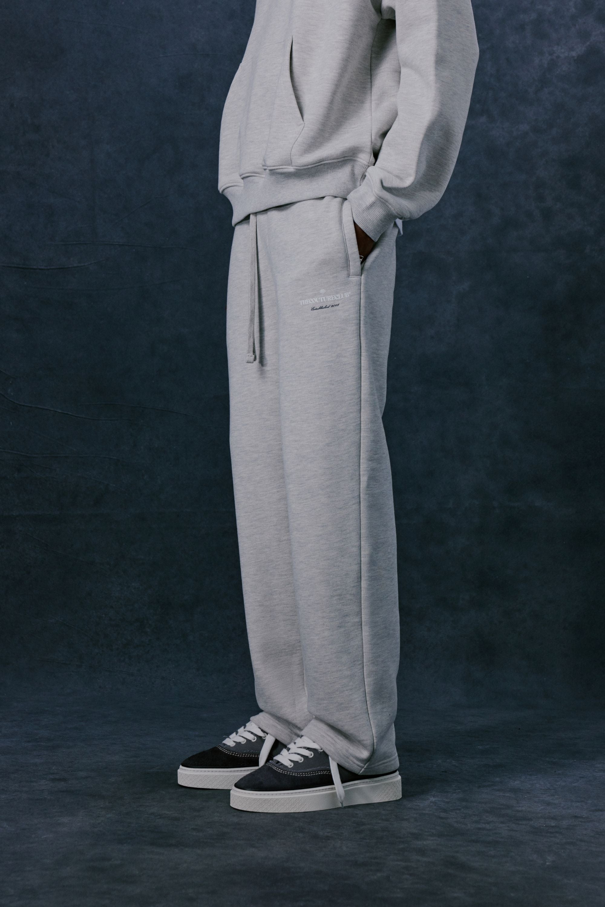 COPYRIGHT MULTI GRAPHIC JOGGERS - GREY MARL