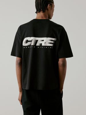 RETRO SPORT CTRE GRAPHIC T-SHIRT - BLACK