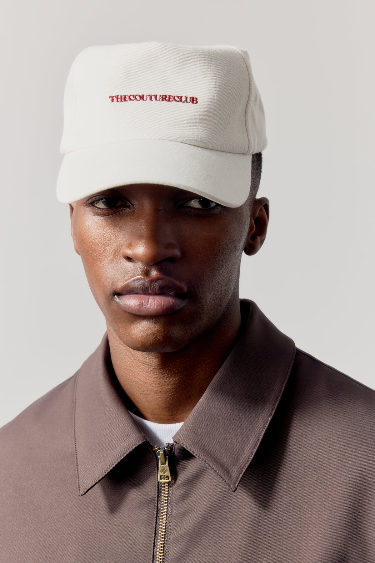 WASHED COPYRIGHT CAP - OFF WHITE