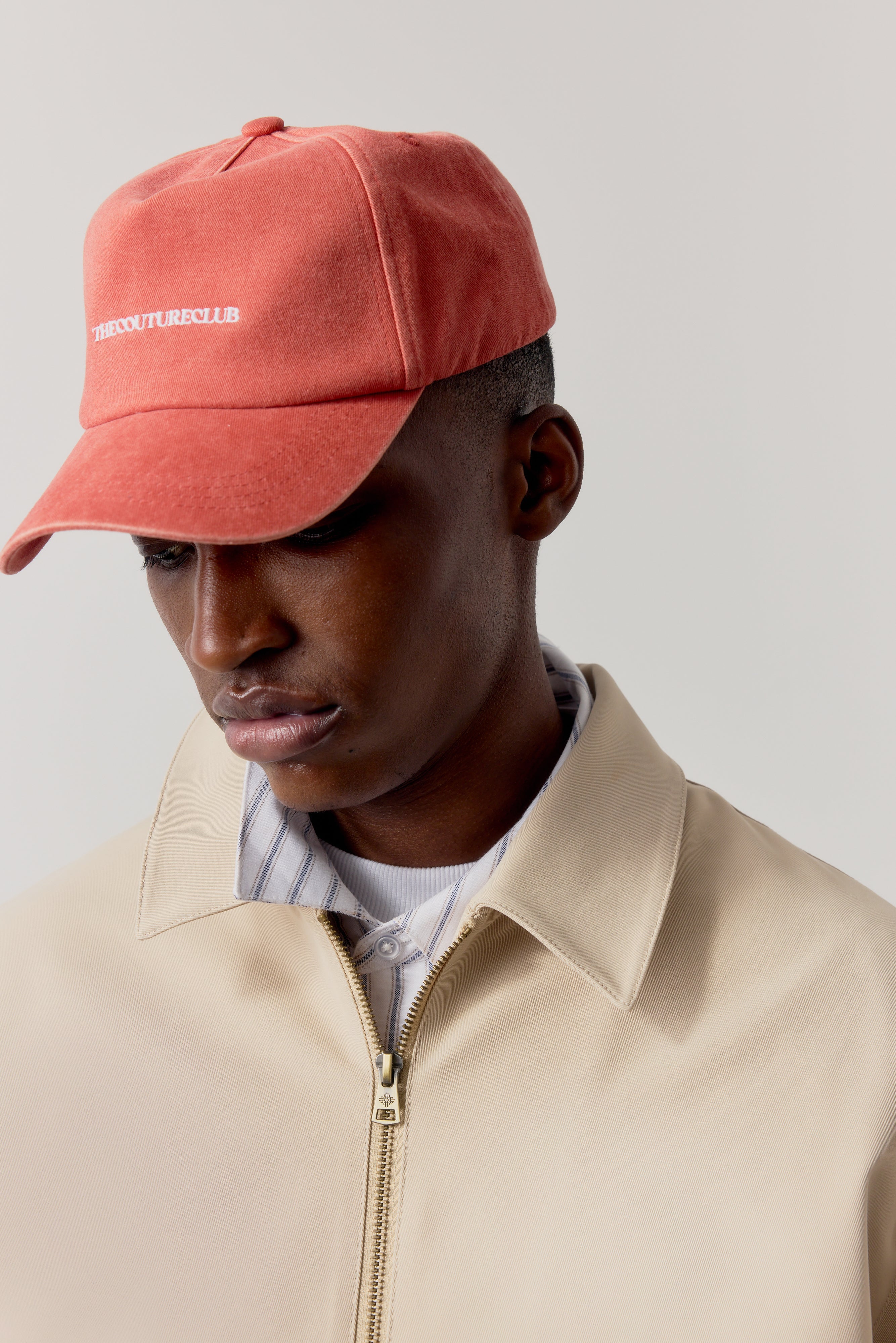 WASHED COPYRIGHT CAP - RED