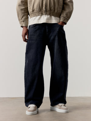 SKATER JEANS - WASHED BLACK