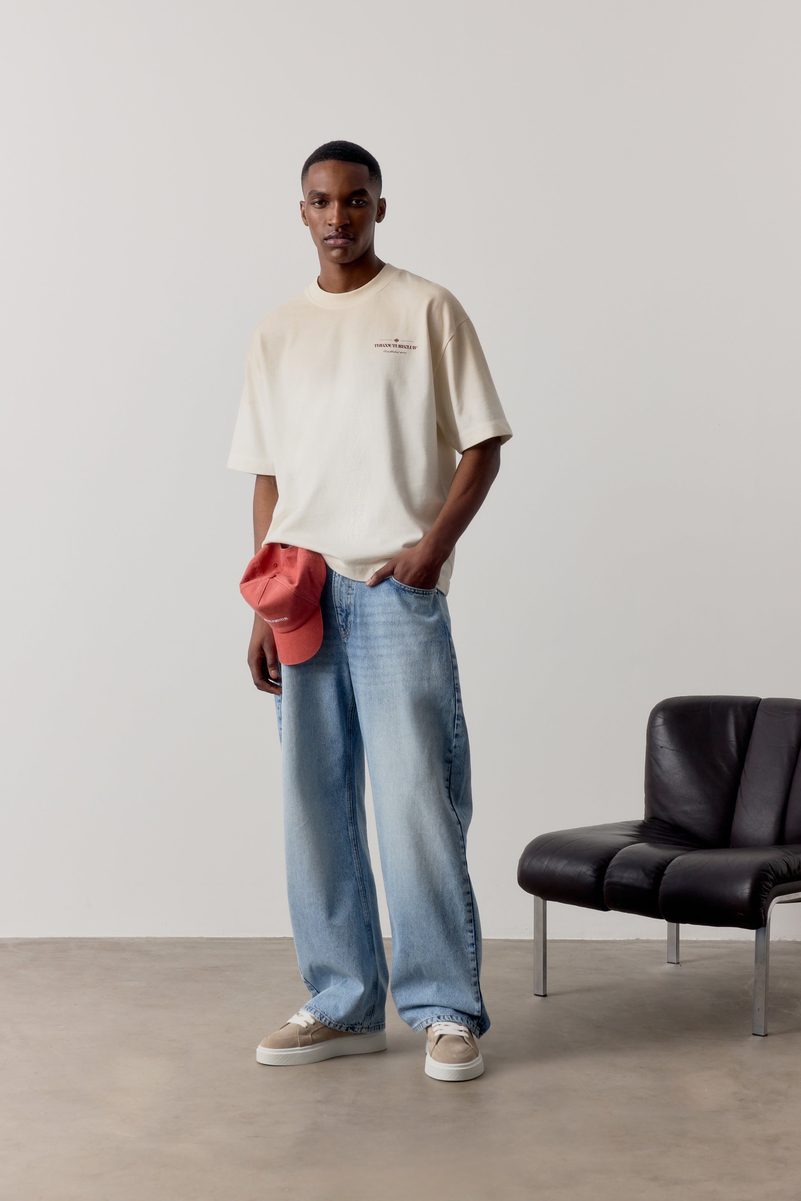 SPRAY WASH COPYRIGHT MULTI GRAPHIC T-SHIRT - OFF WHITE