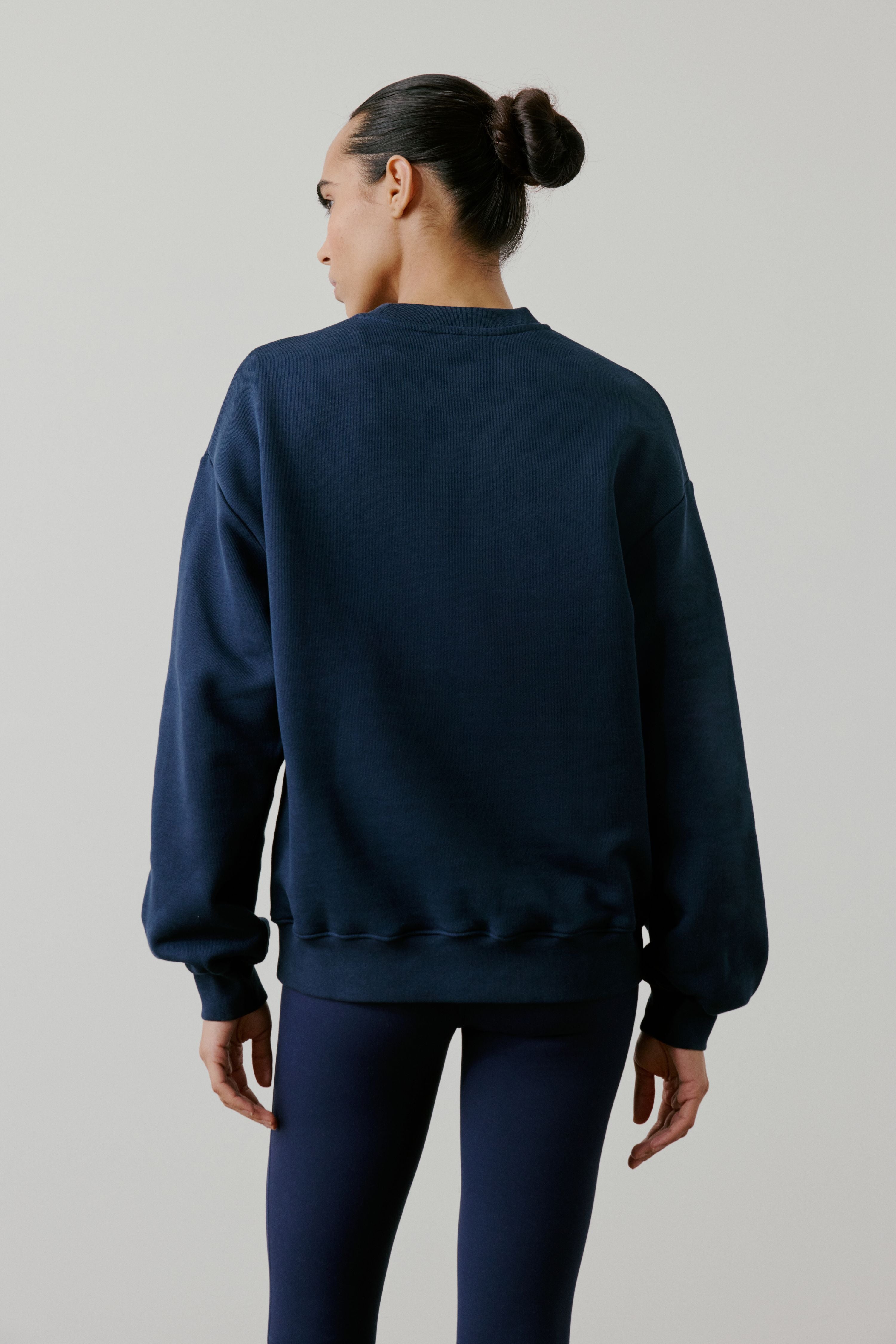 RETRO SPORT CTRE GRAPHIC CREW - NAVY