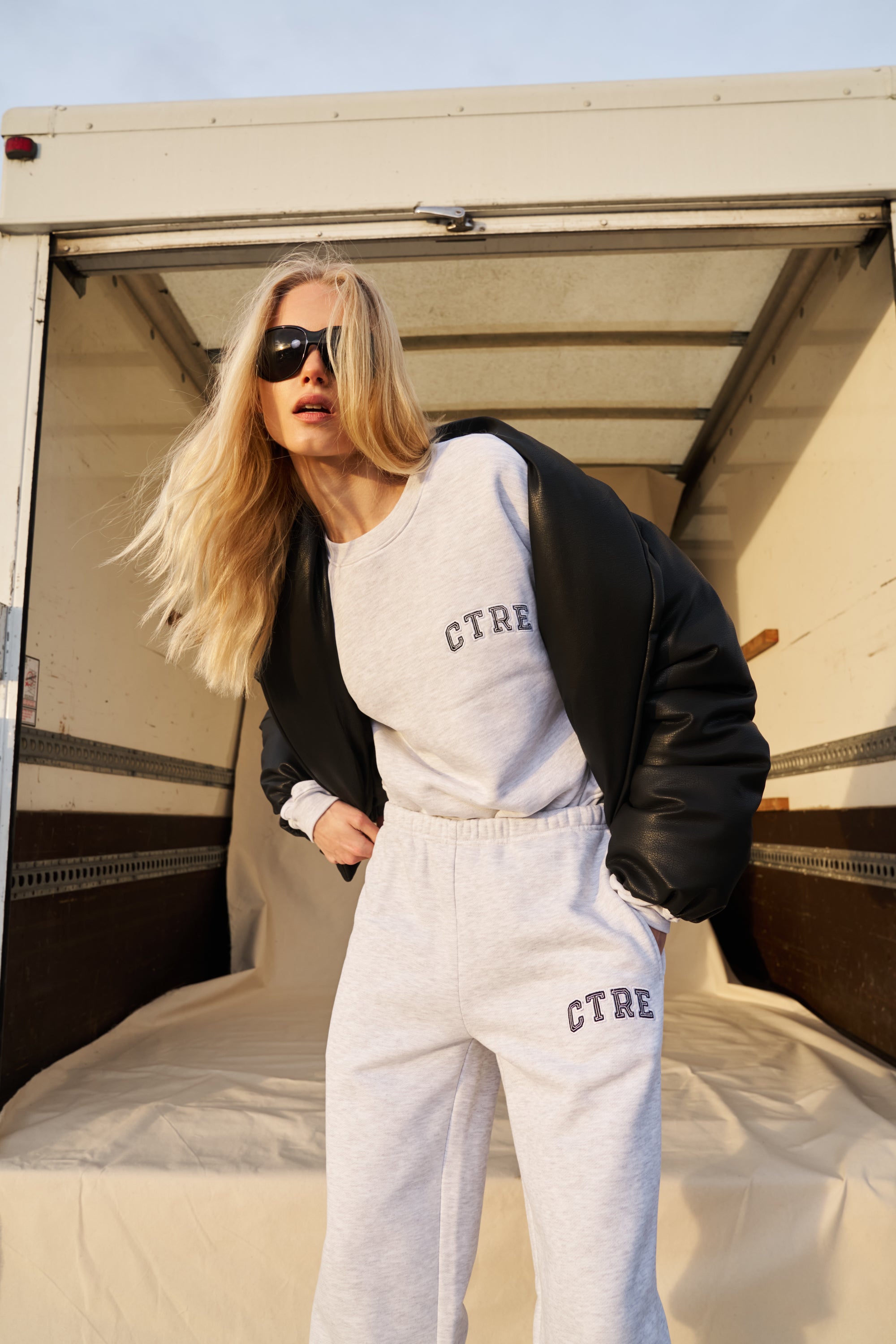 CTRE SWEATSHIRT - GREY MARL