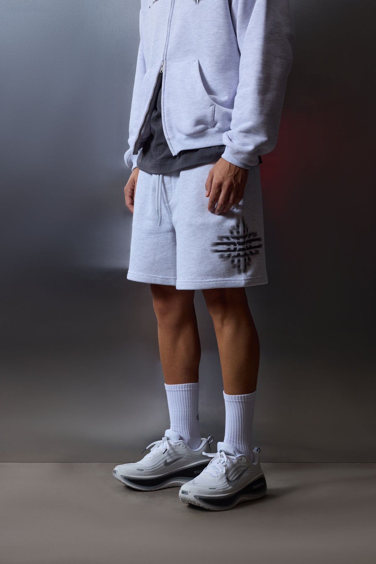 LUXURY IN MOTION SHORTS - GREY MARL