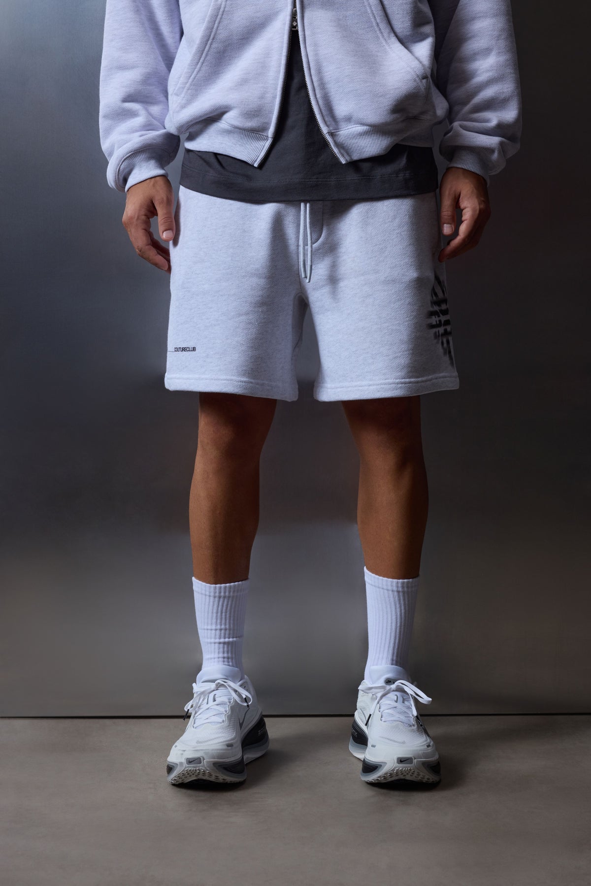 LUXURY IN MOTION SHORTS - GREY MARL